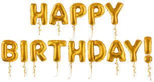 Happy Birthday Gold Balloons Text Transparent Image Gallery Yopriceville High Quality Images And Tran Happy Birthday Logo Happy Birthday Png Balloons Text