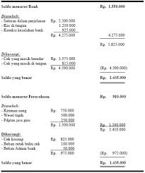 Contoh soal pilihan ganda rekonsiliasi bank dan jawabannya. Contoh Soal Rekonsiliasi Bank Dan Cara Penyelesaiannya Kami