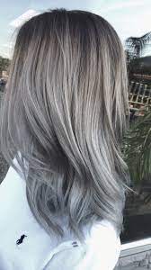 Silver Balayage Cowanhair Hairandmakeupaba Hair Highlights Blending Gray Hair Balayage
