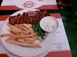 Sirloin Steak With Mushroom Sauce Holycow Mushroom Sauce Steak Sirloin Steaks Stuffed Mushrooms