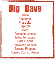 Dave's Cosmic Subs