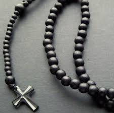 Black Bead Necklace Mens Your Place To Buy And Sell All Things Handmade Cross Jewelry Mens Accessories Fashion Mens Jewelry