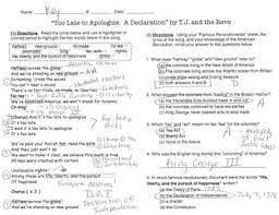 Check spelling or type a new query. Too Late To Apologize A Declaration Song Lyrics And Activity Sheet