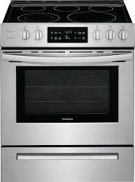 30 Inch 5 0 Cu Ft Front Control Freestanding Electric Range With Self Cleaning Oven In Stainles In 2020 Freestanding Electric Ranges Self Cleaning Ovens Range Cooker