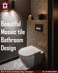 Mosaic tile is beautiful and durable, and working with it is easier than ever today. Om Sanitary Beautiful Mosaic Tiles Bathroom Design Facebook