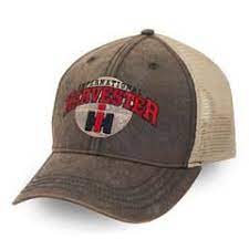 Ih Farmall Wash Wax Embroidered Baseball Caps Mens Caps