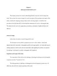 For example it will provide information relating to the percentage of mothers who have breastfed, in the area of choice. Chapter 3 Questionnaire Evaluation Methods