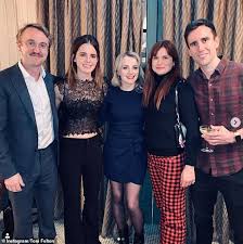 Tom felton news, gossip, photos of tom felton, biography, tom felton girlfriend list 2016. Emma Watson Festive Reunion With Harry Potter Co Stars Including Matthew Lewis And Tom Felton Daily Mail Online