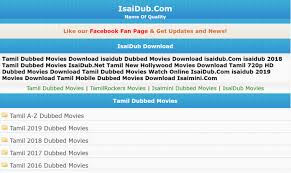 Isaidub 2021 Latest Bollywood Hollywood Movies Movies Download 480p 720p 1080p