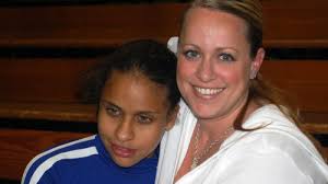 Special cheerleader fits right in with squad