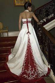 White And Burgundy Wedding Dresses Burgundy Wedding Dress Red Wedding Dresses Wedding Dresses London