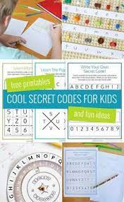 Cool Secret Codes For Kids Free Printables Escape Room For Kids Secret Codes For Kids Coding For Kids