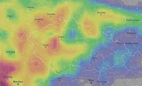 Předpověď počasí animovaná nad mapou čr. Numericky Model Napoveda In Pocasi