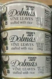 Trader Joe'S Dolmas - Vine Leaves Stuffed With Rice Reviews | Abillion