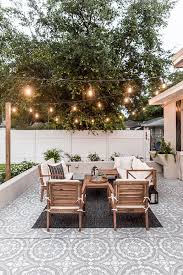 Add a fire pit to ensure you can enjoy your patio year round. Backyard Makeover Reveal Riverside Retreat Backyard Patio Designs Backyard Makeover Backyard Inspo