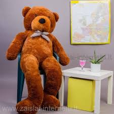 Sunkūs, dideli, minkšti pliušinis kvepiantis meškinas red rose 60cm. Rudos Spalvos Didelis Bet Lengvas Pliusinis Meskinas Internetu