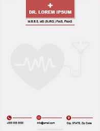 It is important to have a psd format for the template to give some editing on the letterhead next time. 20 Free Doctor Letterhead Templates Format Pdf Word Excelshe