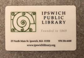 Check spelling or type a new query. Library Card Ipswich Public Library