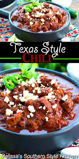 This Rich And Hearty All Beef Texas Style Chili Is Packed With Flavor And Color To Boot Texaschili Chilirecipes In 2020 Texas Style Chili Recipes Chuck Roast Recipes