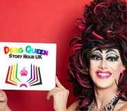 Hundreds stand with LGBTQ community at Drag Queen Story Hour
