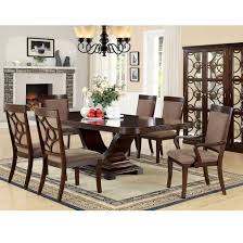 Modern dining & side chairs. Furniture Of America Woodmont Cm3663t 7pc Dining Room Set With Arm Chairs Nassau Furniture And Mattress Dining 7 Or More Piece Sets