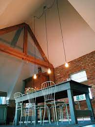 brickwall houtenspant livingroom lampen zelf samengesteld van www vintageroom nl in den bosch lampen
