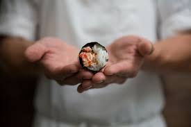 Well you're in luck, because here they come. Kazunori The Original Hand Roll Bar
