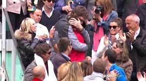 The tennis superstar, currently ranked no. Rafael Nadal Hugs Pau Gasol After French Open