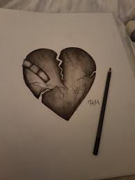 Broken Heart Dessins Coeur Brise Dessin De Coeur Dessin Coeur