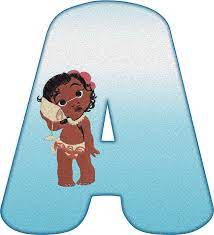 Pin By Maryella Barreto On Papel Moana Theme 2nd Birthday Parties Embroidery Fonts