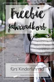 Diy Fahrradkorb Fur Kinder Fahrradkorb Fahrradkorb Kinder Babysachen Stricken Anleitung Kostenlos