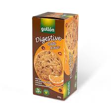 Tritare finemente sia il cioccolato che la scorzetta d?arancia nel tritatutto con un po? Digestive Biscotto Con Avena Arancia Ed Cioccolato Biscotti Con Fibre Biscotti Di Fibre E Multi Cereali Biscotti Digestive Gullon