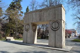 Poarta sarutului by constantin brancusi. Targu Jiu Romania March 15 2017 Gate Of The Kiss Translation Poarta Sarutului It Is A Stone Scul Photograph By Oana Unciuleanu