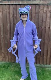 Randal Costumemonsters Inc Onesieslizard Onesierandal Onesieadult  Randal Costume Randal Cosplaymonsters Inchalloween Costume - Etsy Canada