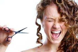 First divide your hair into three sections—a top, middle and bottom section. To Razor Cut Or Not To Razor Cut That Is The Curly Hair Question Youbeauty