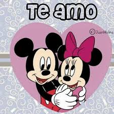 Te Amo Imagenes Mickey Y Minnie Te Amo Dibujo Imagenes De Mimi Mouse