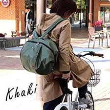 amazon co jp kiitos レジカゴ 3way バッグ リュック 保冷 保温 レディース おしゃれ かわいい khaki シューズ バッグ 3way バッグ シューズバッグ バッグ