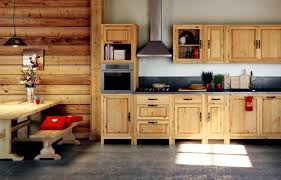 Idees Deco Pour Une Cuisine Esprit Chalet Deco Montagne Cuisines Deco Idee Deco