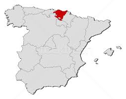 The mediterranean sea is being polluted. Map Of Spain Basque Country Highlighted Vector Illustration C Schwabenblitz 1906120 Stockfresh