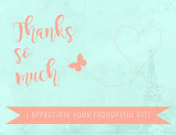 Check spelling or type a new query. Thank You Gift Card Template Postermywall