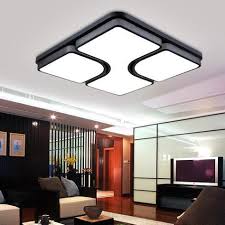 Buy Modern Simple Fashion Led Dimmable Acrylic Square Flush Mount Light Livin Ceiling Design Living Room Bedroom False Ceiling Design False Ceiling Living Room