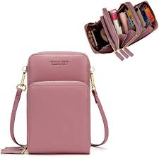 kingto small leather crossbody cellphone shoulder bag for women smartphone wallet purse with removable strap for travel c p leather clutch wallet bags purses