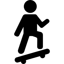 A short animation i made with a stick figure skating. Man Skating Free Transport Icons