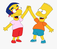 1 synopsis 2 full story 2.1 intro 2.2 act i 2.3 act ii 2.4 act iii 3 broadcast history 3.1 united states 4 behind the laughter 4.1 production 4.2 reception 5 citations 6 external links at christmas 30 years in the future, bart and lisa bring their kids to homer and. Best Friends Cartoon Images Bart Simpson Y Su Amigo Free Transparent Clipart Clipartkey