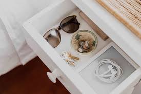 Alternatively, if you have a nightstand with drawers, assess the clutter on top of the nightstand and decide what to store in the you may also consider getting a bedside table organizer to place stuff in. How To Organize A Nightstand