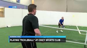 Cincinnati tennis club features 10 outdoor clay courts and a gorgeous club house with a large covered porch. Playing Quot Pickleball Quot At Cincy Sports Club