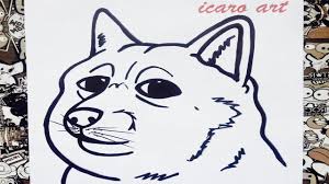 We've learned to draw many different animals and objects together already and i am really happy to share this puppy drawing tutorial with you. Como Dibujar A Doge How To Draw Doge Youtube