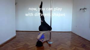 Shoulder Stand Pole Dancing Fitness Pole Dance Moves Pole Dancing
