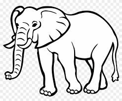 Description christmas white elephant vector clip art. Clip Art Black And White Elephant Hd Png Download 4000x3132 568739 Pngfind