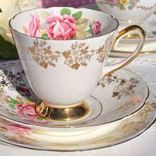 Maybe you would like to learn more about one of these? Old Royal Pink Rose And Gold Vintage Teacup Saucer And Tea Plate